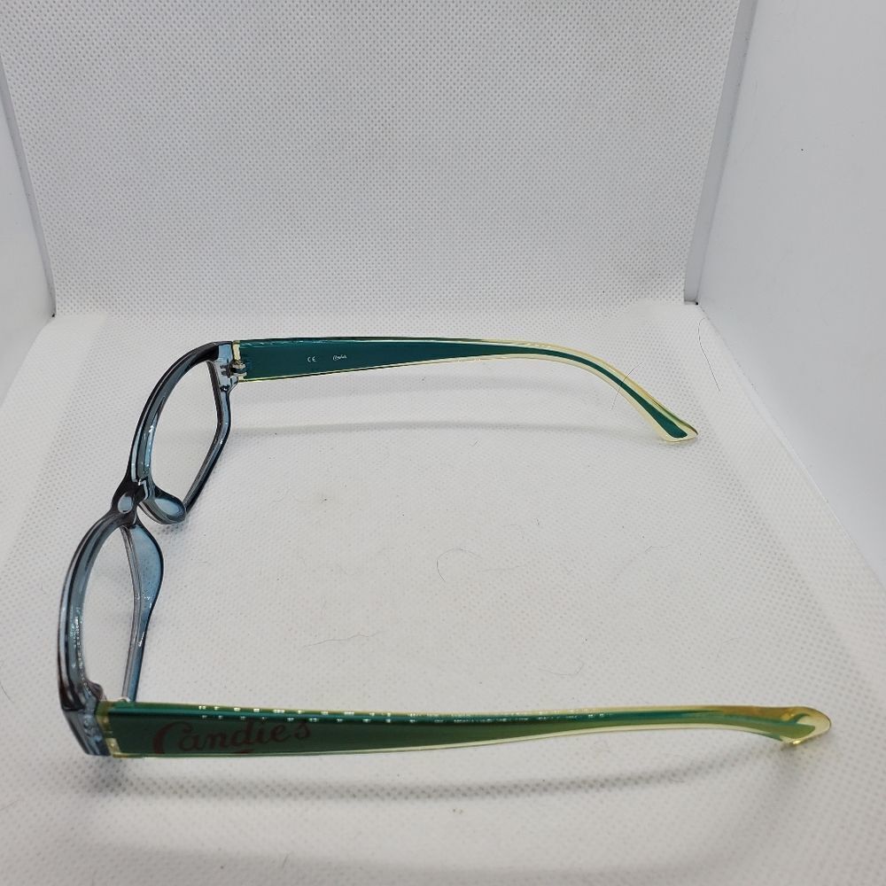 Candie's Debbie Brown & Blue Prescription Glasses Frames & Case - Picture 6 of 8